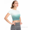 Womens Musim Panas Racerback Crop Top